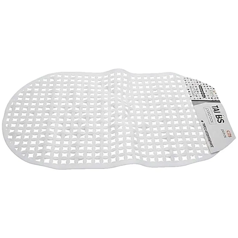 Tapete Para Box Banheiro Oval Antiderrapante 33x62cm Colorido