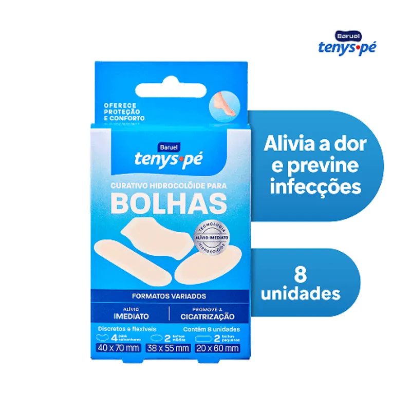 Tenys Pe Baruel Adesivo Hidrocoloide Mix 7un Cx20
