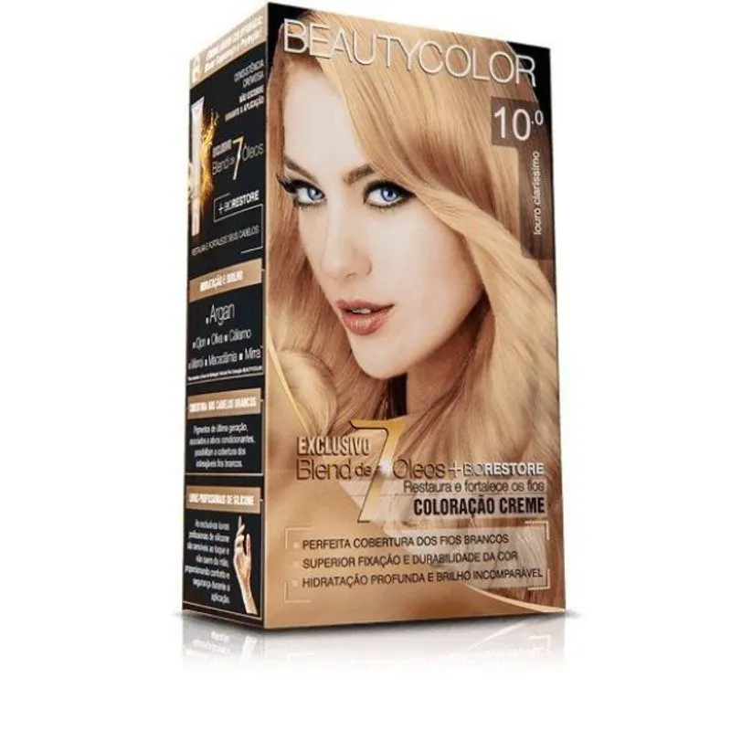 Tintura Beauty Color 10.0 Louro Claríssimo