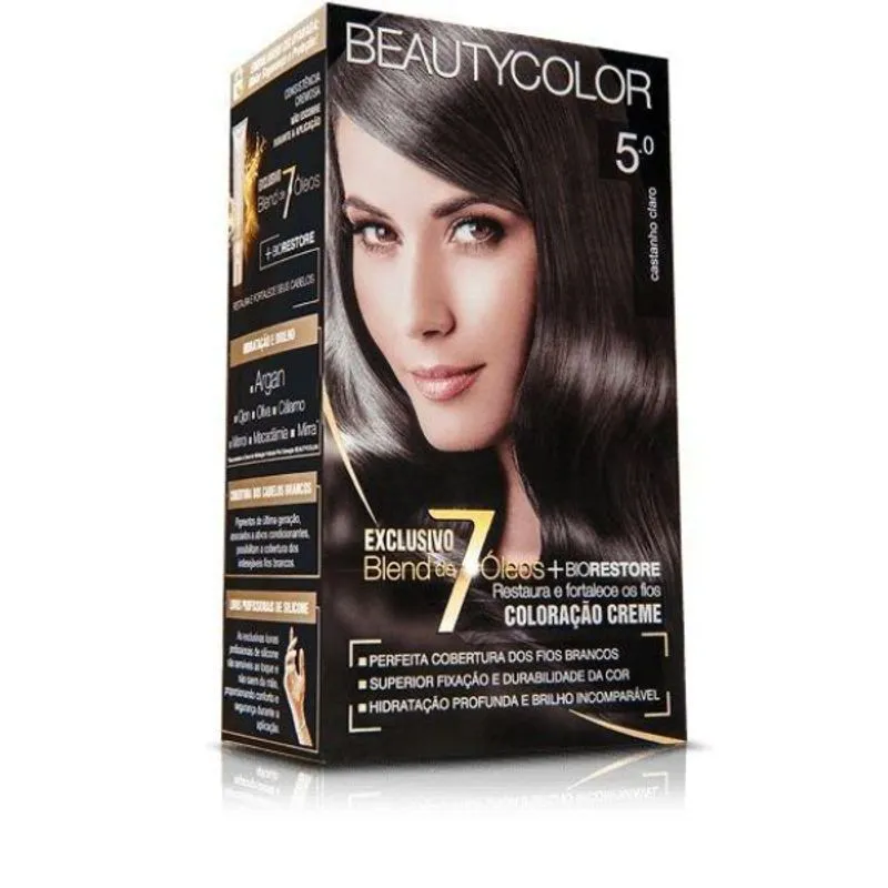 Tintura Beauty Color 5.0 Castanho Claro