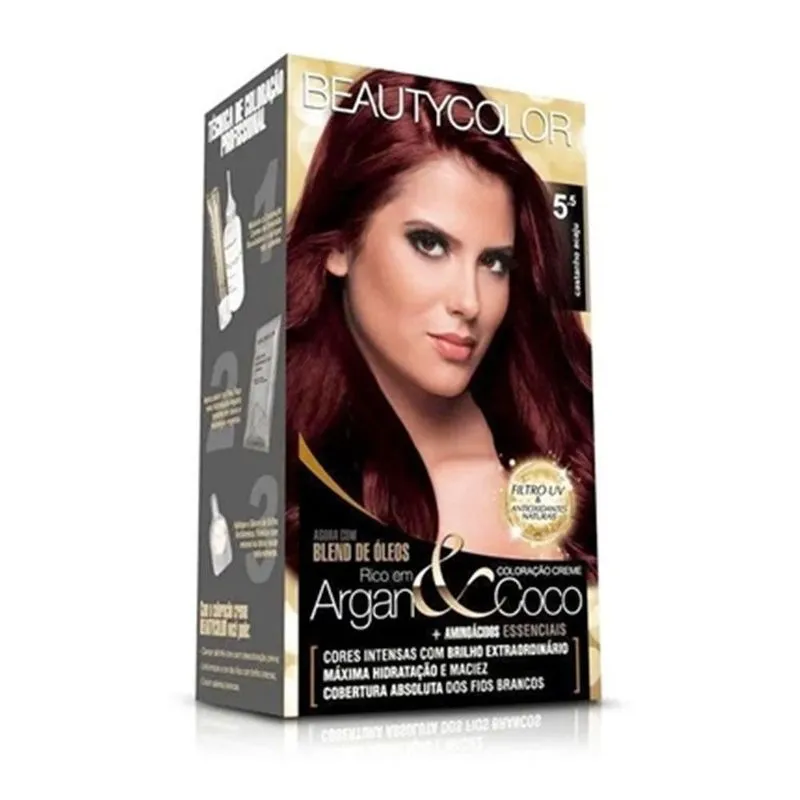 Tintura Beauty Color 5.5 Castanho Acaju (Especial)
