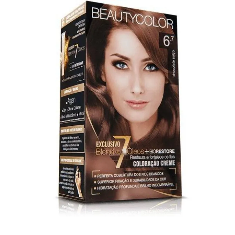 Tintura Beauty Color 6.7 Chocolate Suíço
