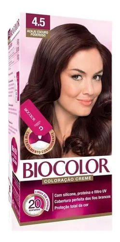 Tintura Biocolor Mini Acaju Escuro Poderoso 4.5