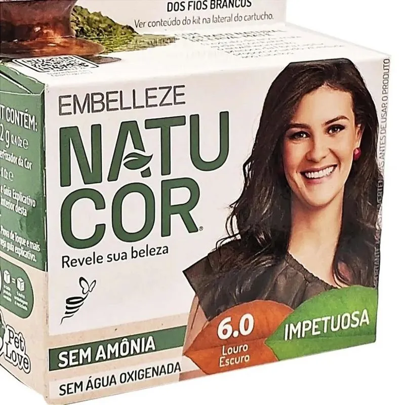 Tintura Natucor 6.0 - Louro Escuro