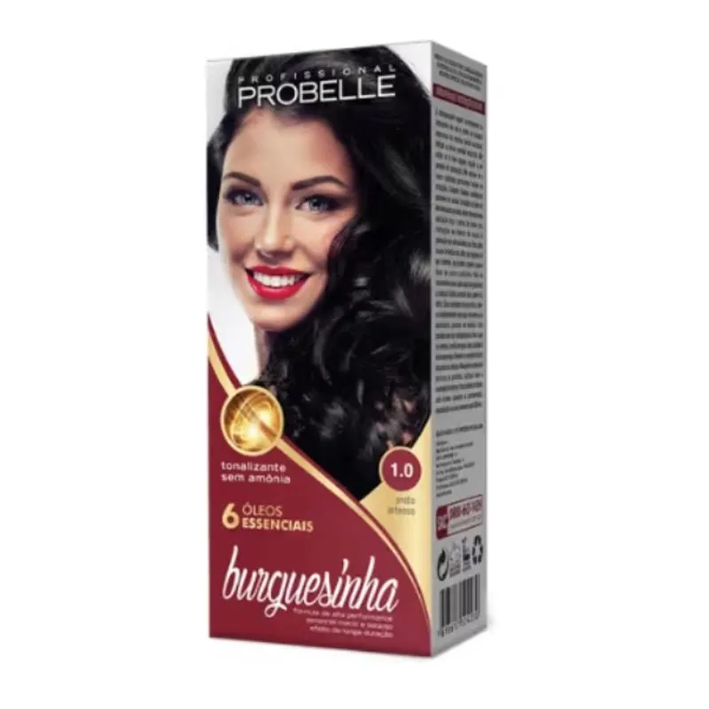 Tonalizante Burguesinha Cor:1.0 Probelle 50ml