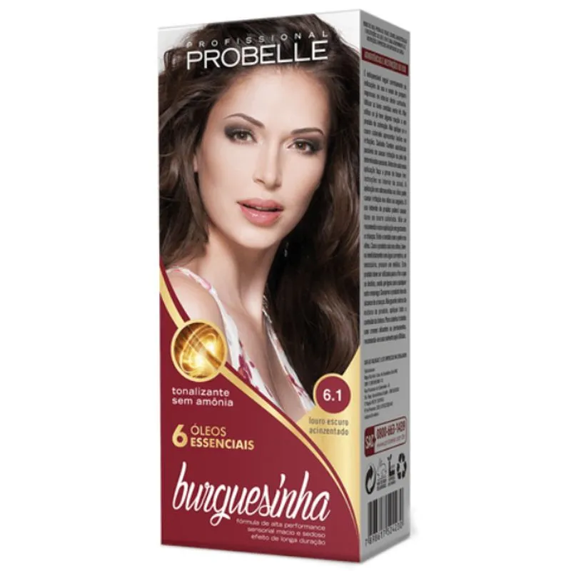 Tonalizante Burguesinha Cor:6.1 Probelle 50ml