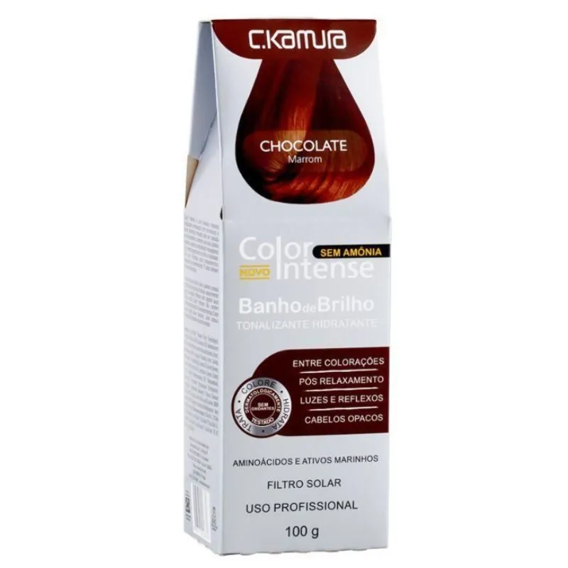 Tonalizante Color Intense Chocolate 100g - C.KAMURA