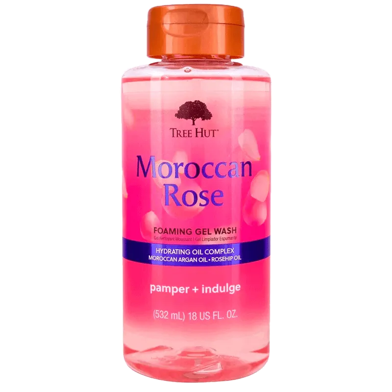 Tree Hut Moroccan Rose - Gel de Lavagem Espumante 532ml