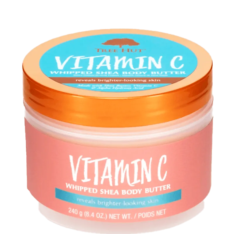 Tree Hut Vitamin C Whipped Shea Body Butter - Manteiga Corporal 240g