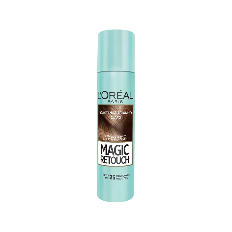 Tuntura Magic Retouch Castanho Claro Spray 75 Ml