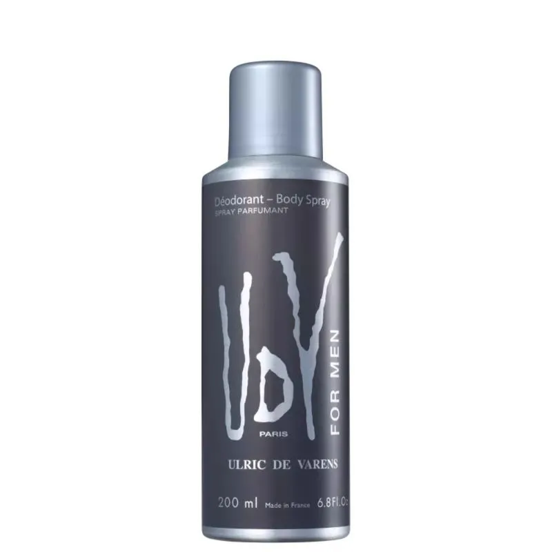 UDV For Men - Desodorante em Spray Masculino - 200ml