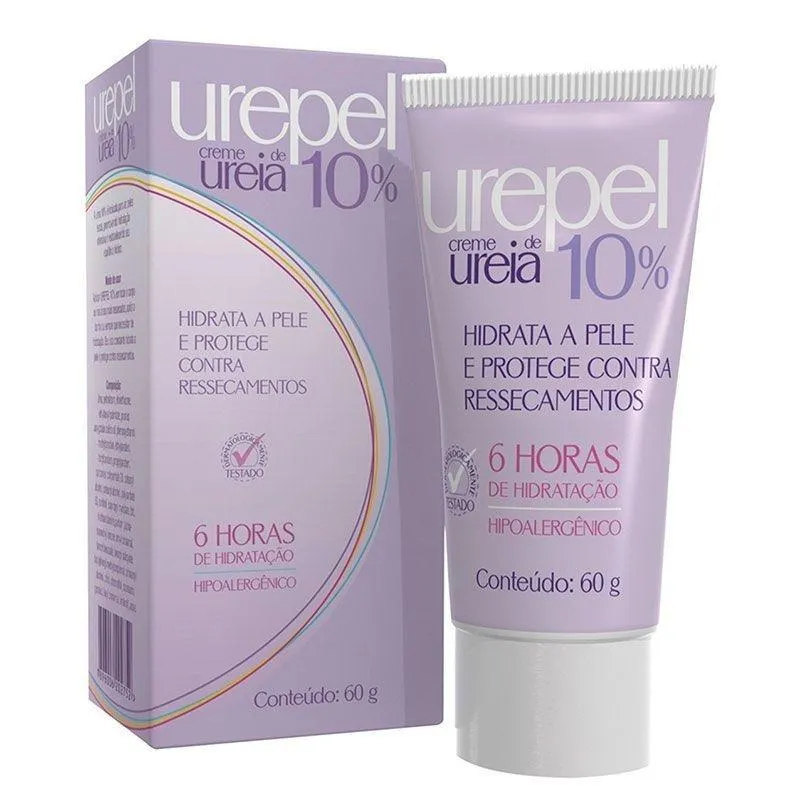 Urepel 10 Creme de Ureia - 60g - União Química