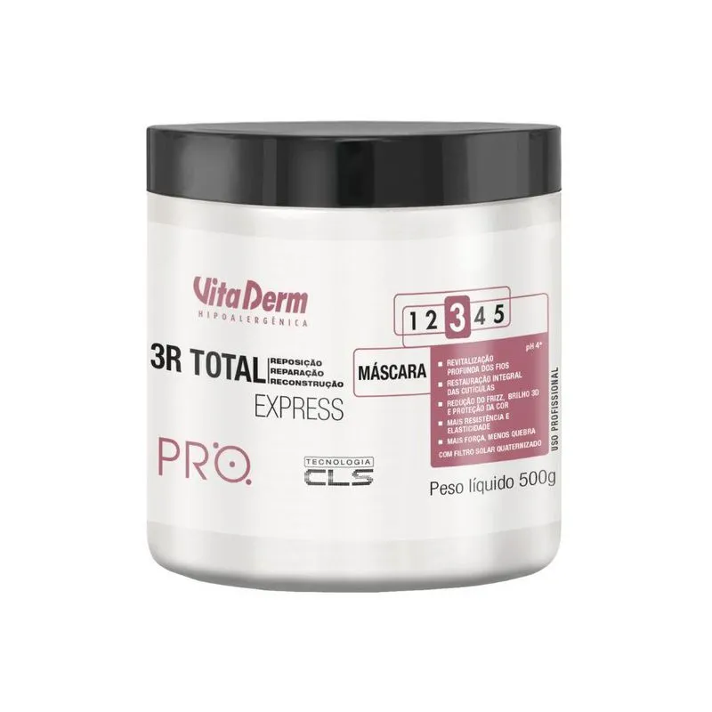 Vita Derm 3R Total Express - Máscara 500g