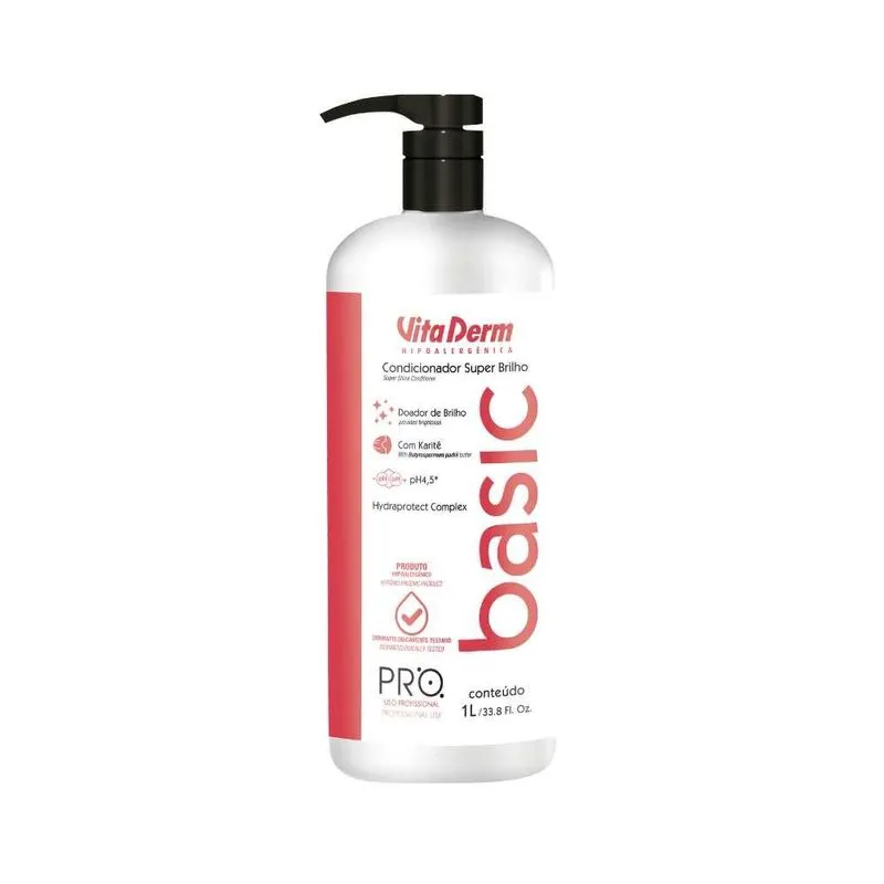 Vita Derm Basic PRO Super Brilho Condicionador 1000ml