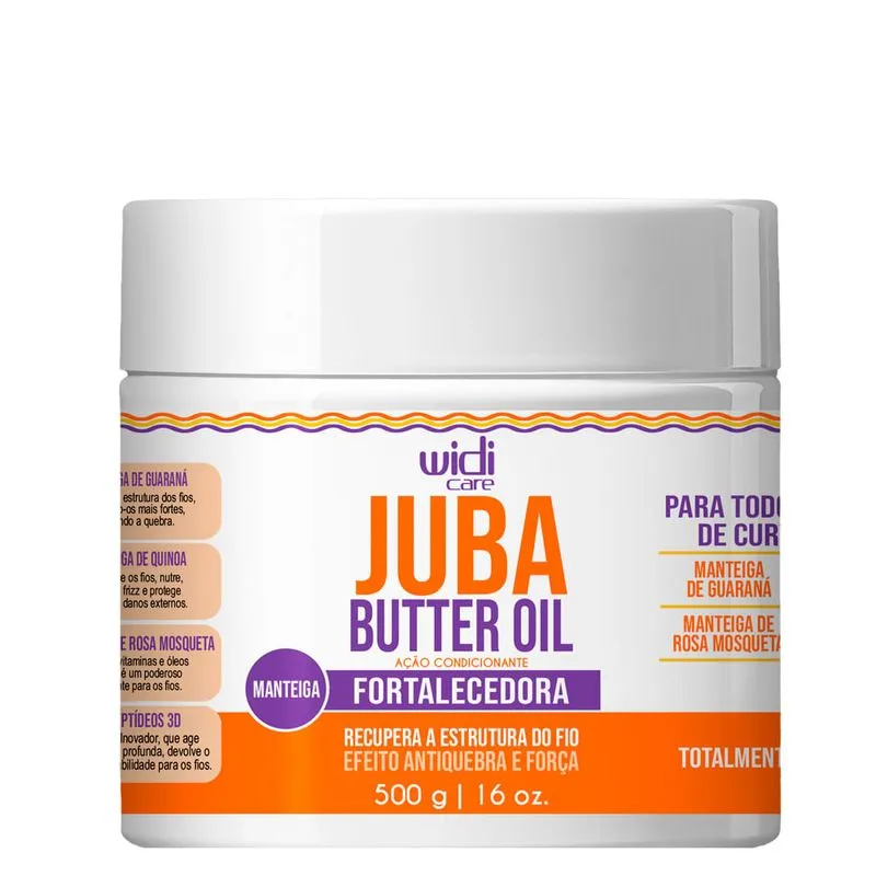 Widi Care - Juba Butter Oil Fortalecedora - Máscara Capilar - 500g